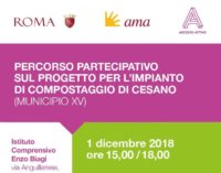 Per dire la tua sull’impianto di compostaggio: sabato 1° Dicembre II incontro del percorso partecipativo