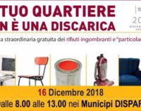 Raccolta ingombrati e non solo: 16 Dicembre